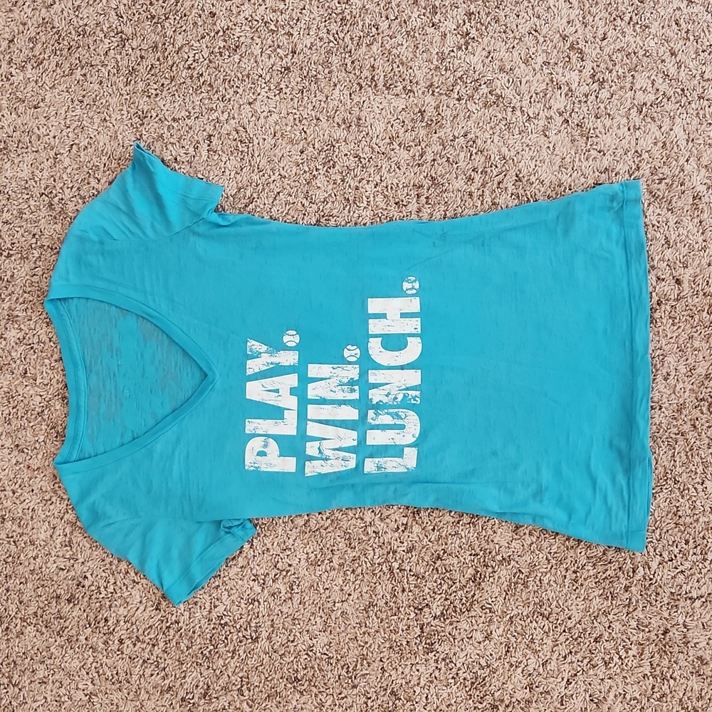XS Love All Short Sleeve Tennis Pickleball Top